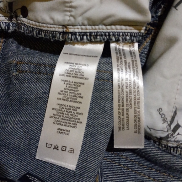 Calvin Klein Jeans Denim Woman Shorts Size 4 - Picture 5 of 7